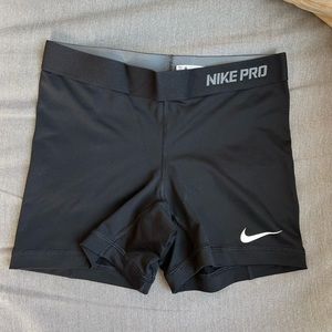 Nike Pro Black Spandex Size Small